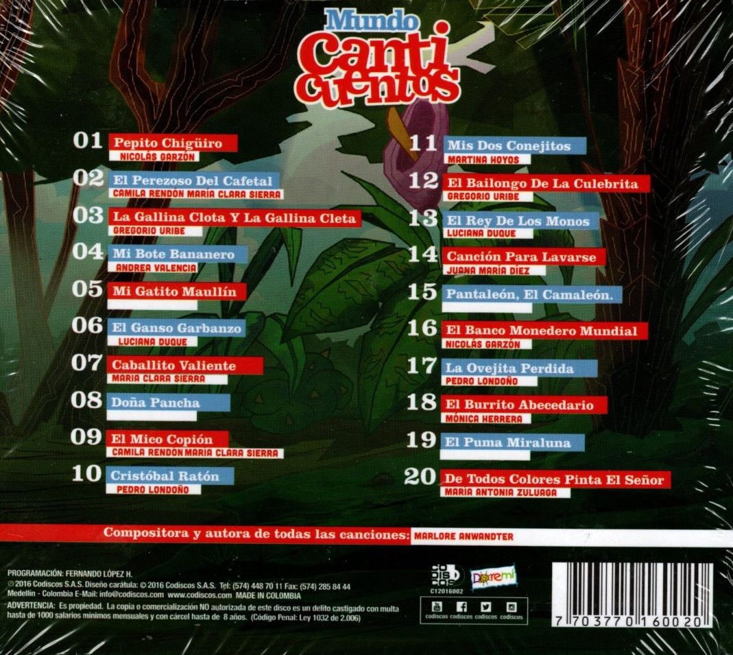 CD Mundo Canticuentos