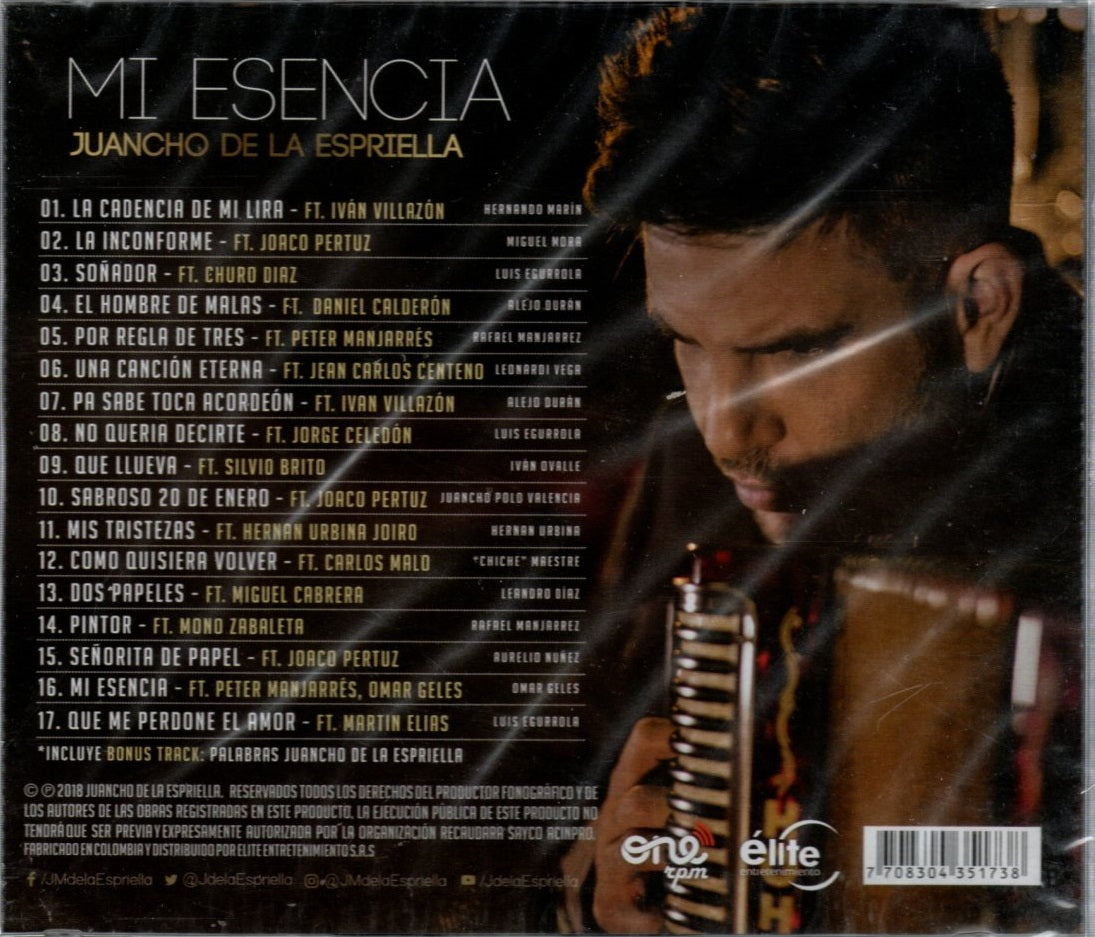 CD Juancho De La Espriella - Mi Esencia