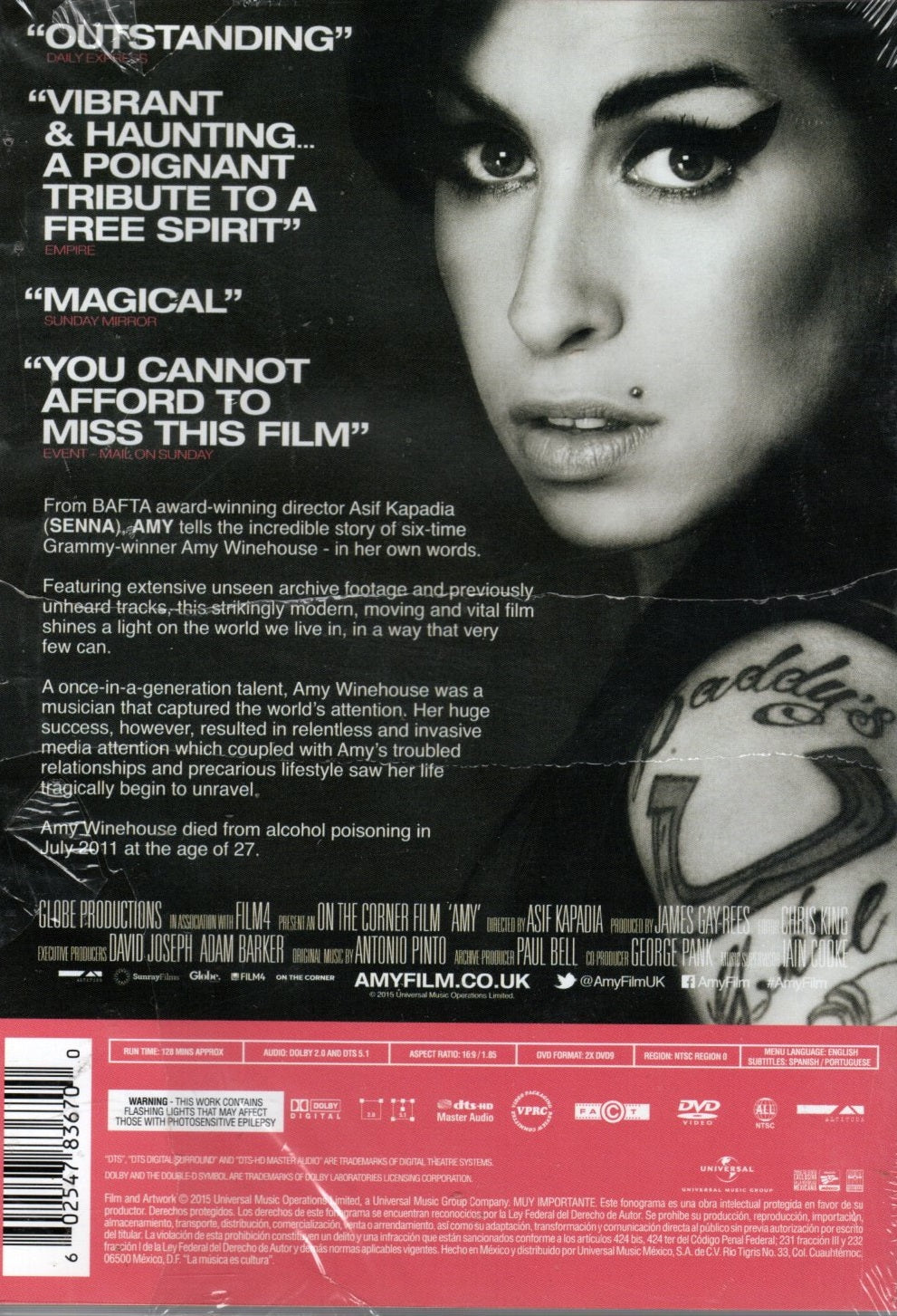 DVD X2 Amy Winehouse - The Girl Behind The Name