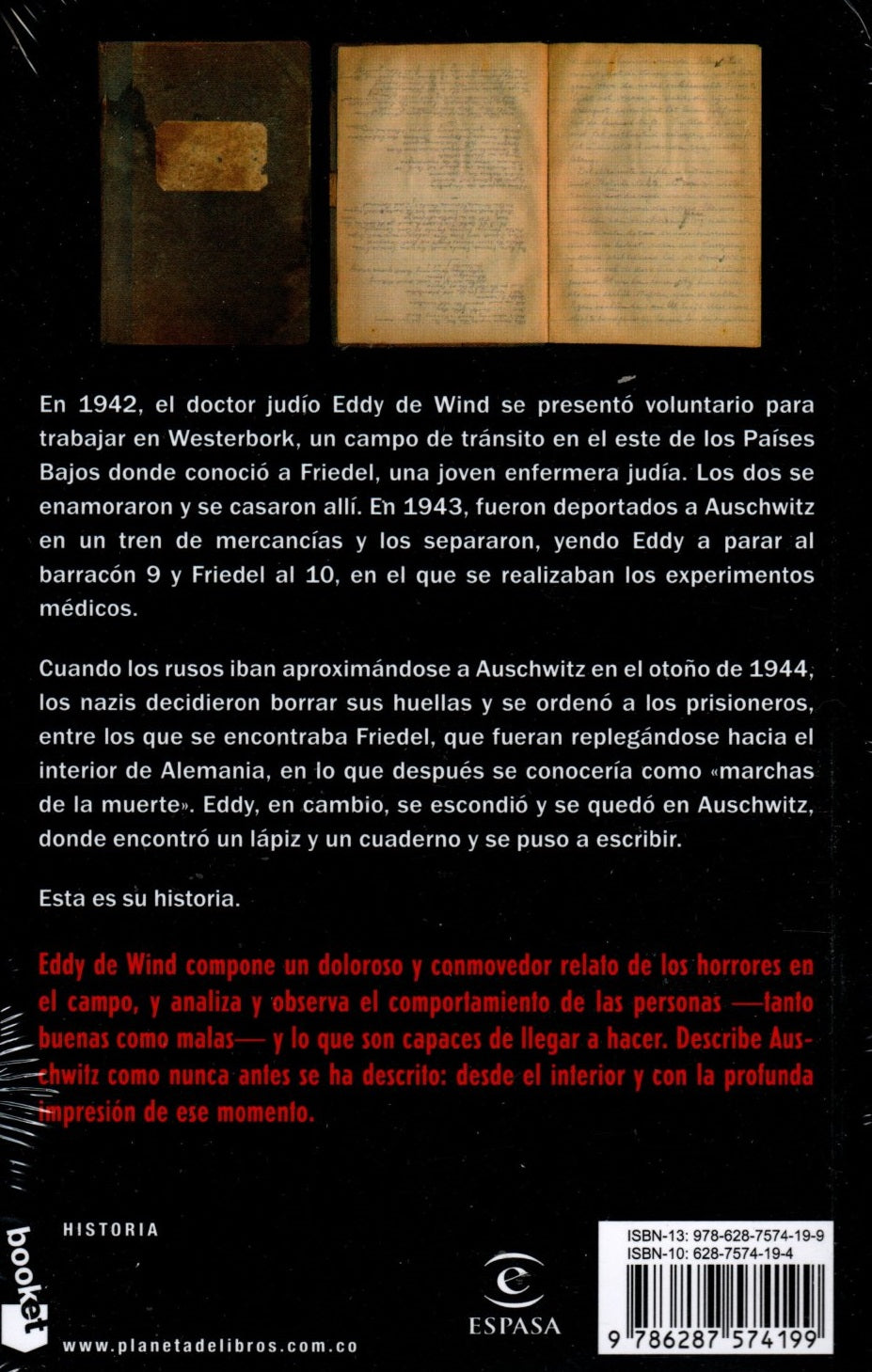 Libro Eddy De Wind - Auschwitz Ultima Parada