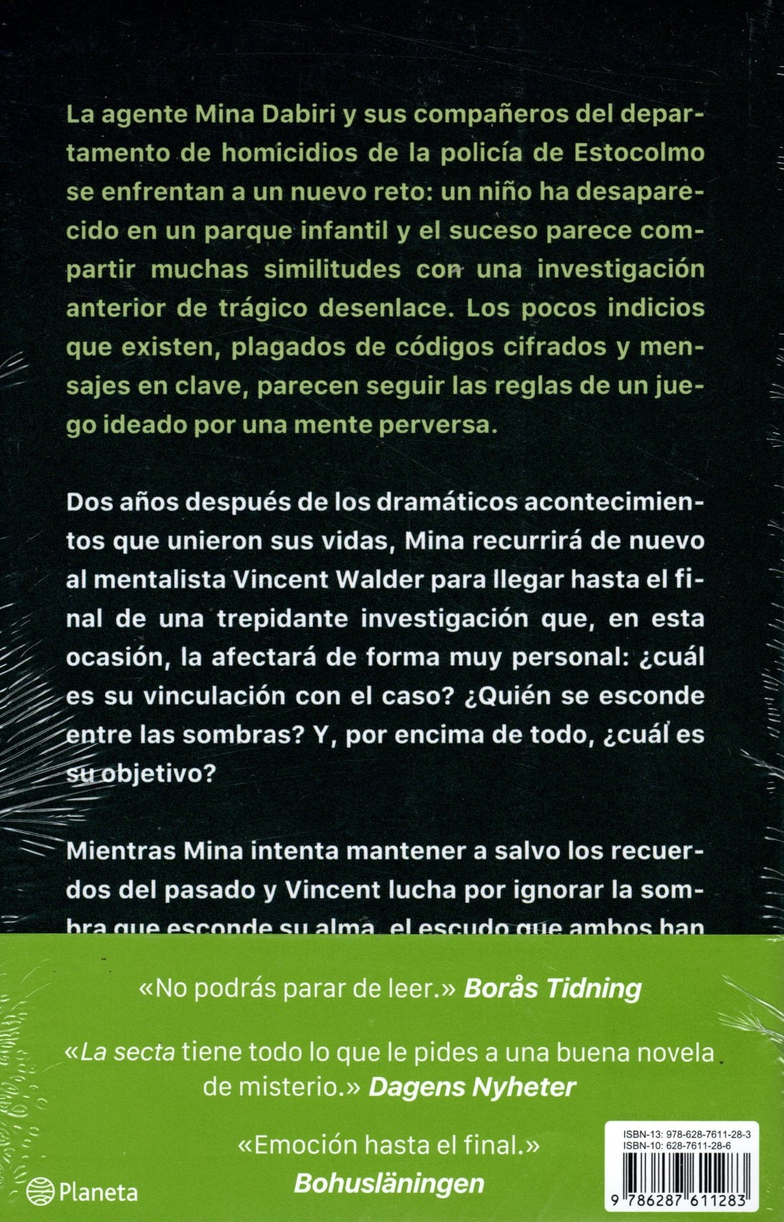 Libro Henrik Fexeus, Camilla Läckberg - La Secta