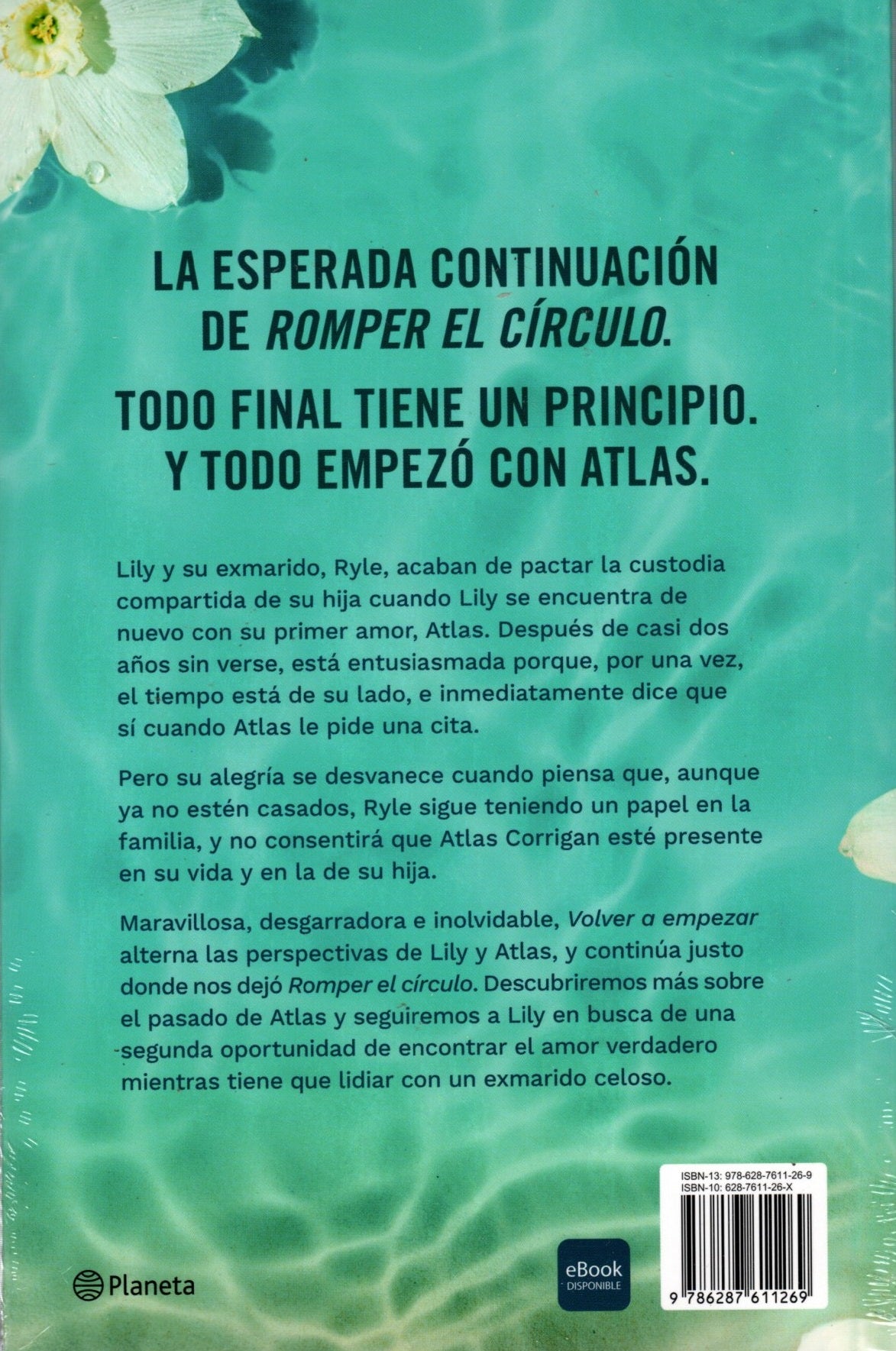 Libro Colleen Hoover - Volver A Empezar