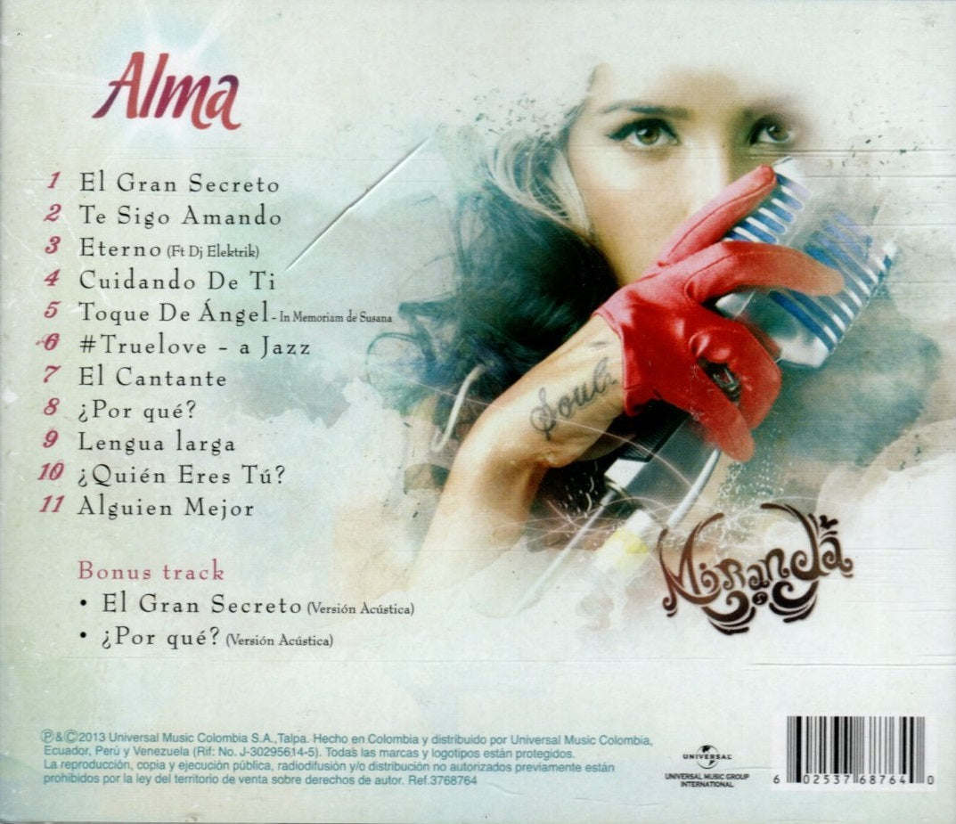 CD Miranda - Alma