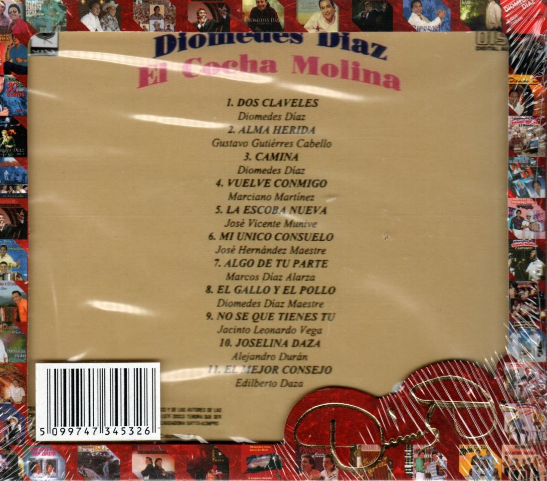 CD Diomedes Díaz Y El "Cocha" Molina - Vallenato
