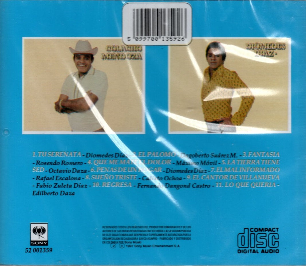 CD Diomedes Díaz Y Colacho Mendoza - Tu Serenata