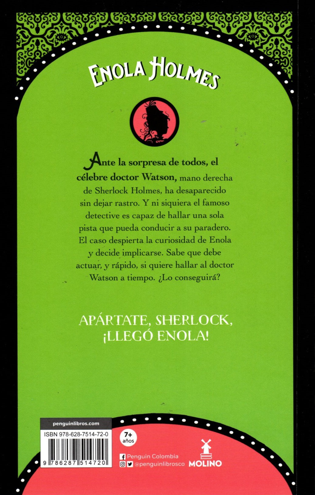 Libro Enola Holmes - El Caso De Los Extraños Ramos De Flores