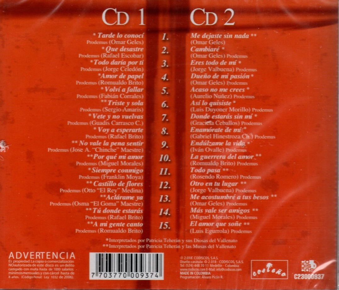 CDX2 Patricia Teherán - 30 Mejores