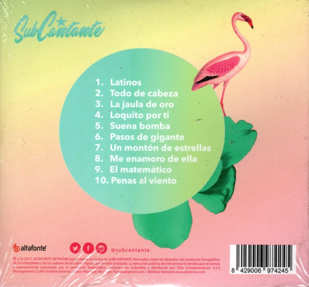 CD SubCantante - Suena Bomba