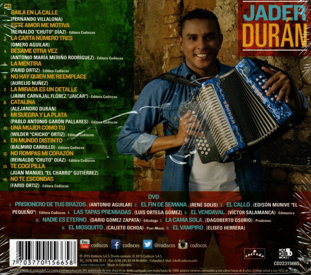 CD+DVD Farid Ortiz - Baila En La Calle