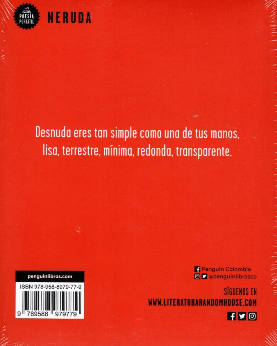 Libro Pablo Neruda - Poesía De Amor