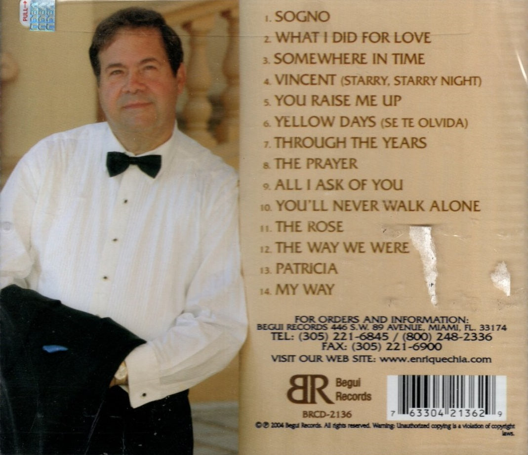 CD Enrique Chia - Sentimental Piano