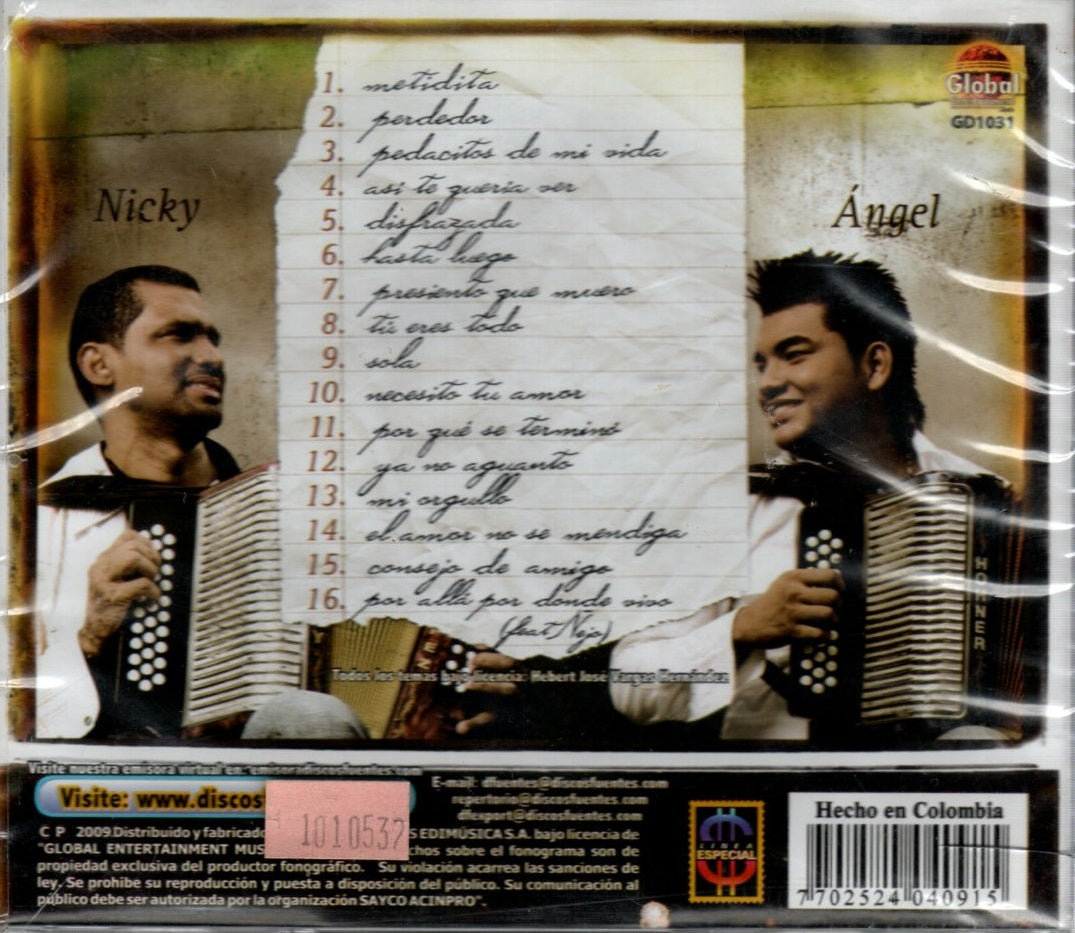 CD Hebert Vargas - Pedacitos De Mi Vida