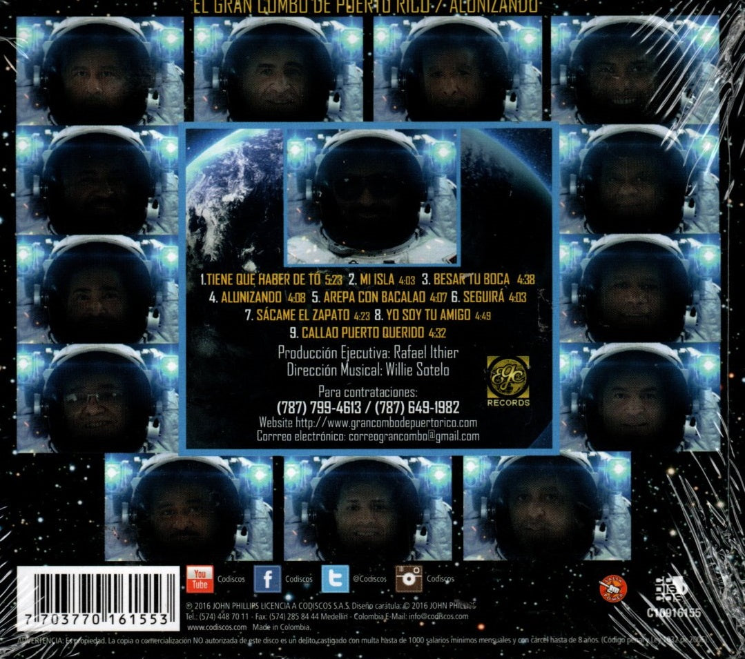 CD El Gran Combo De Puerto Rico – Alunizando