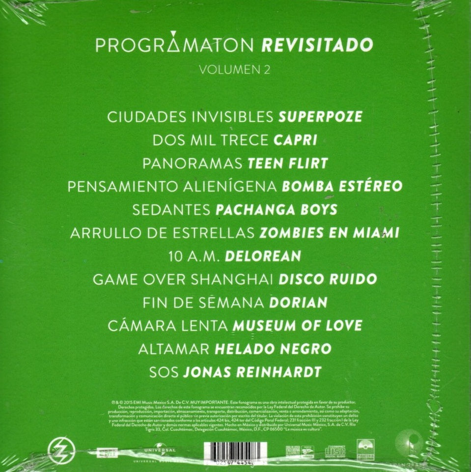 CD Zoe - Programaton Revisitado Volumen 2
