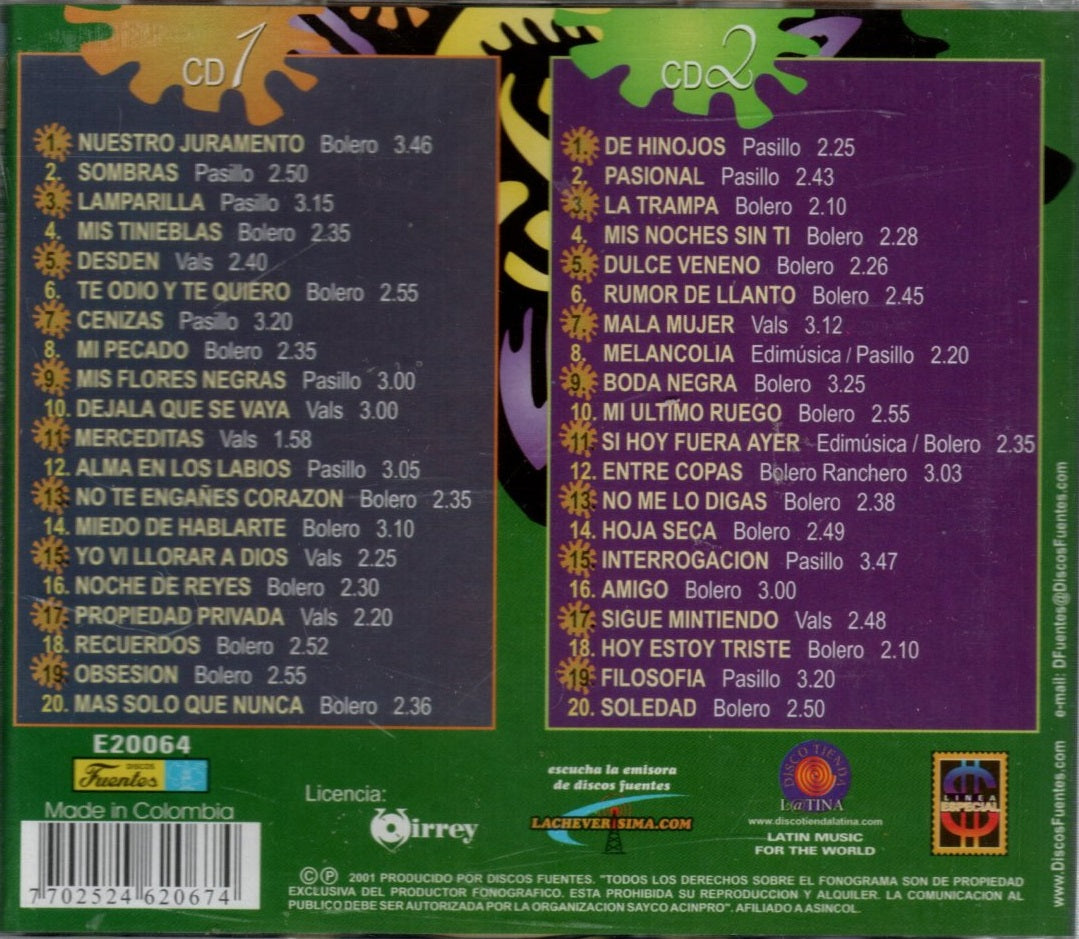 CDX2 Julio Jaramillo - Historia Musical De Julio Jaramillo