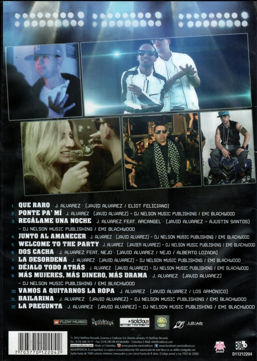 DVD J Alvarez - Collection Vol.1