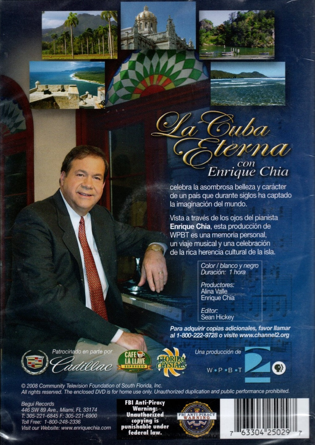 DVD Enrique Chia - La Cuba Eterna