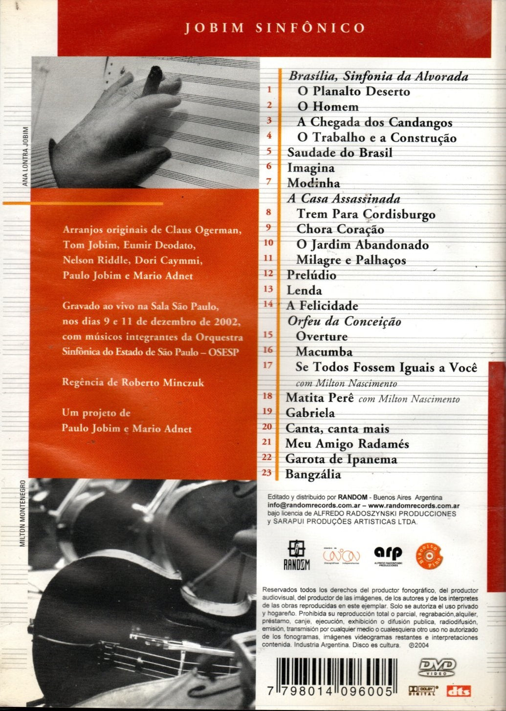 DVD Jobin - Sinfónico