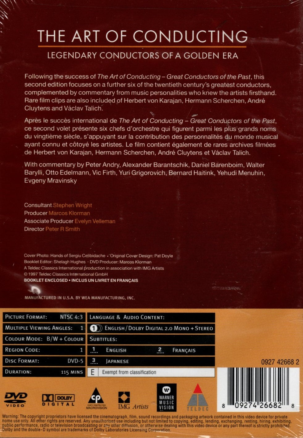 The Art Of Conducting - Legendary Conductors Of A Golden Era