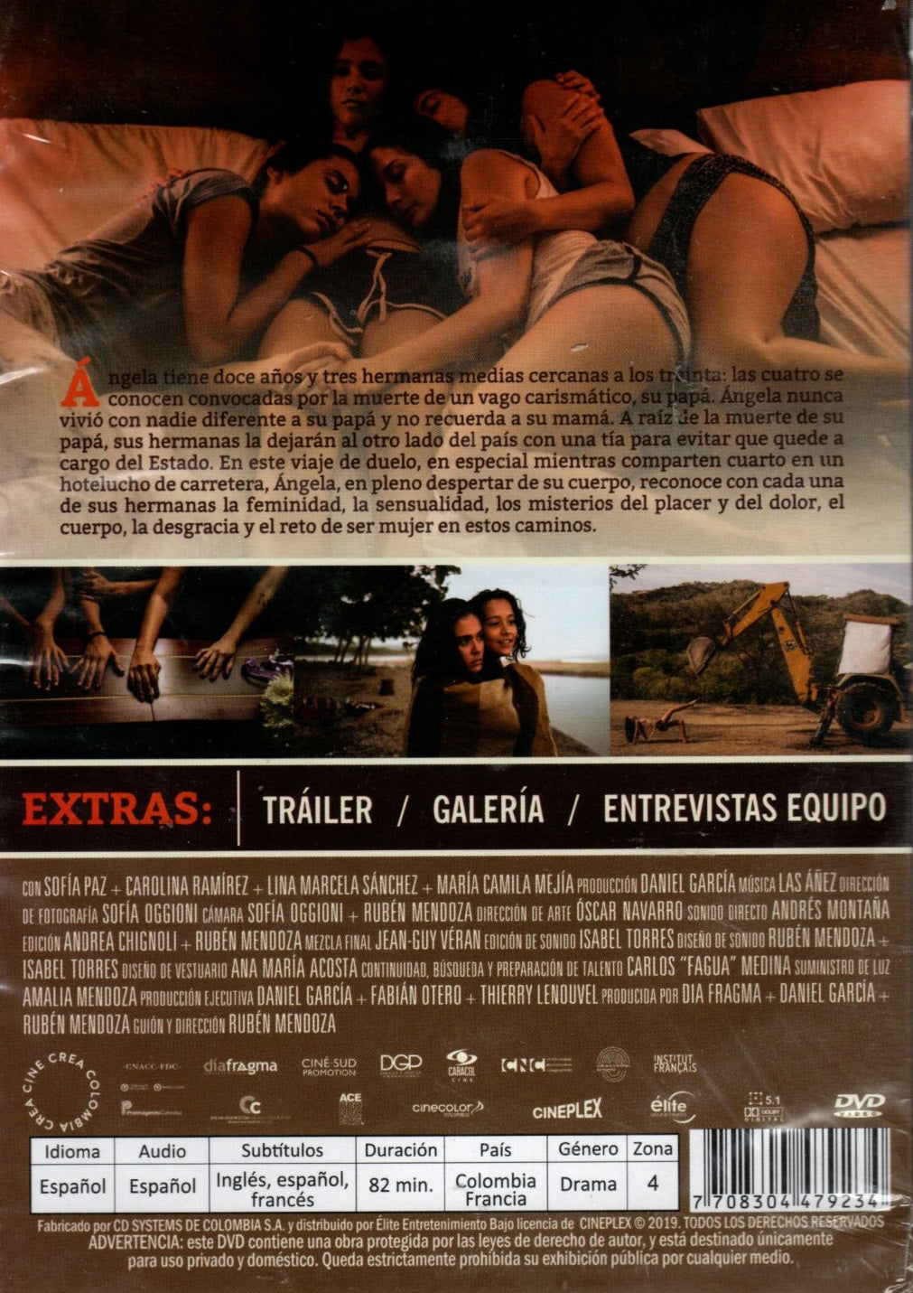 DVD Niña Errante