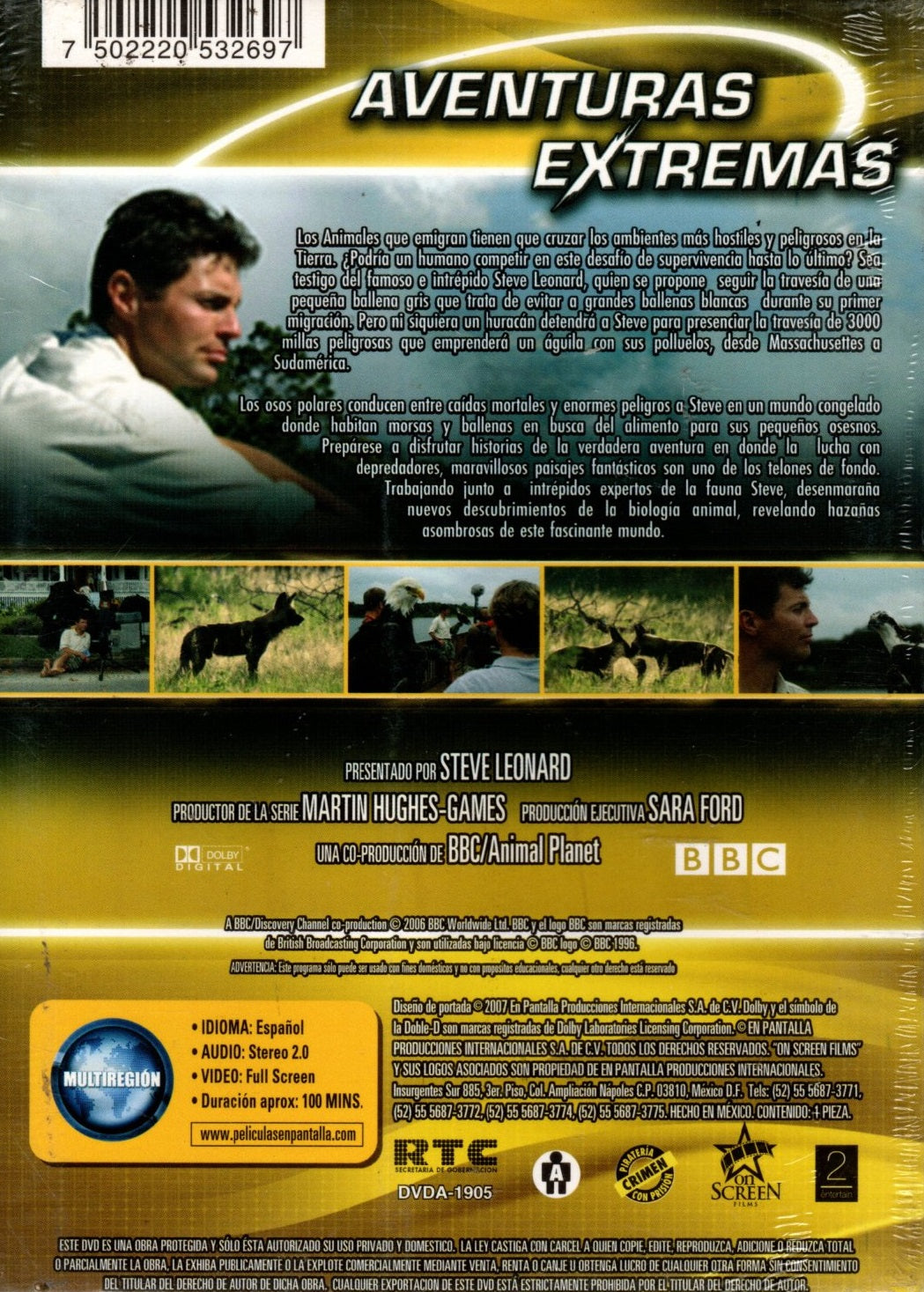 DVD Aventuras Extremas Vol 1