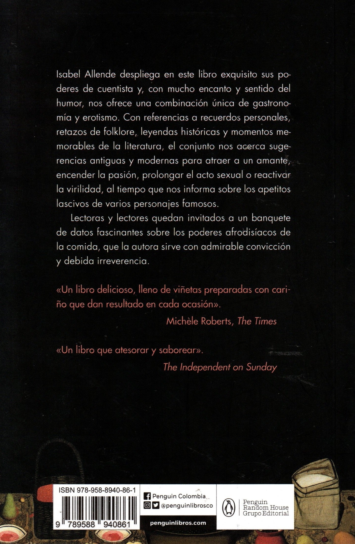 Libro Isabel Allende - Afrodita