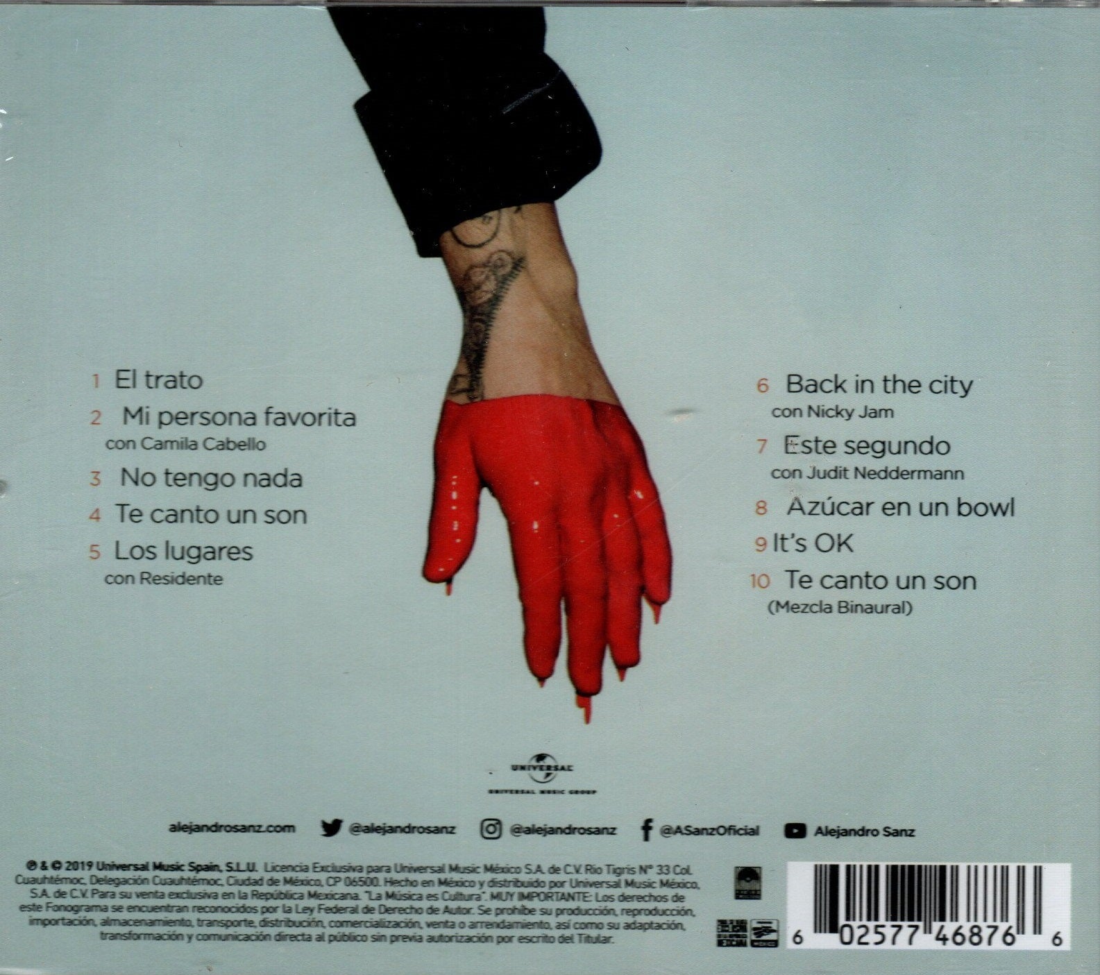 CD Alejandro Sanz - # ElDisco