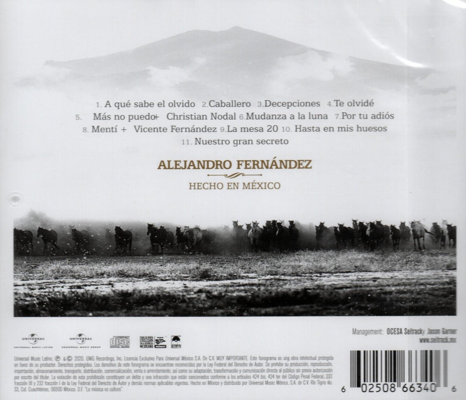 CD Alejandro Fernández - Hecho En México