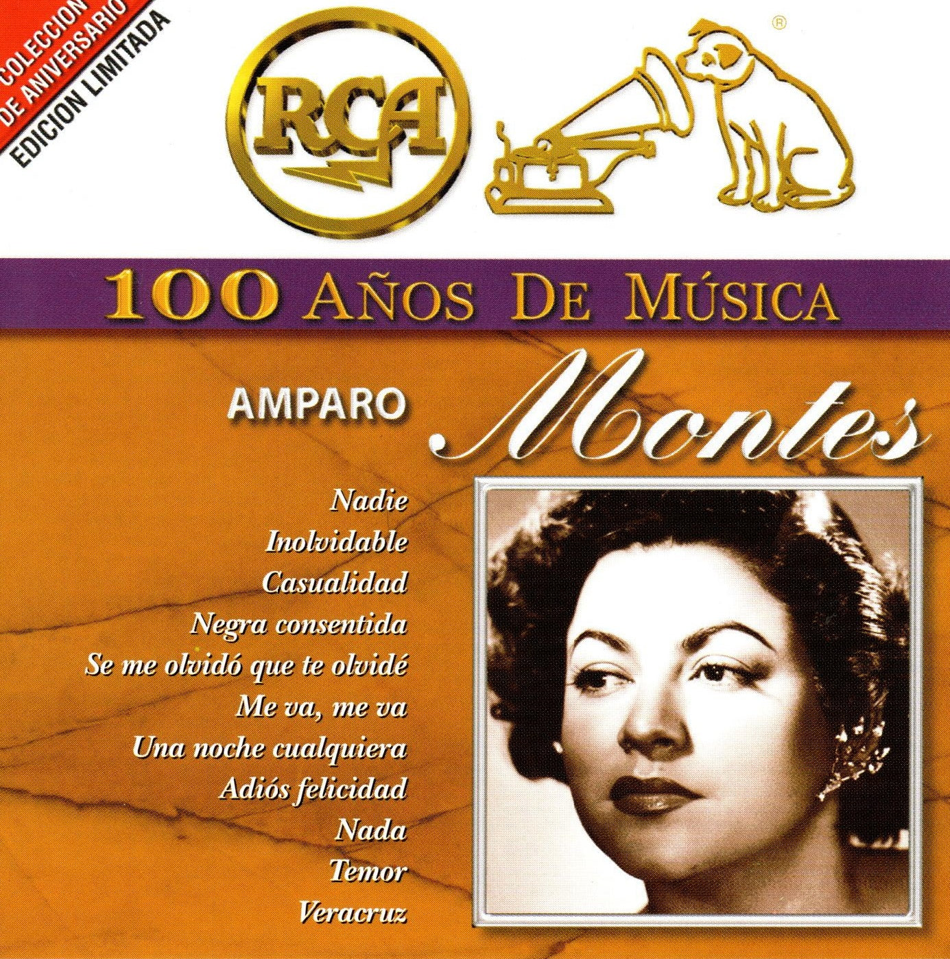 CD x2 RCA 100 AÑOS MUSICA AMPARO MON