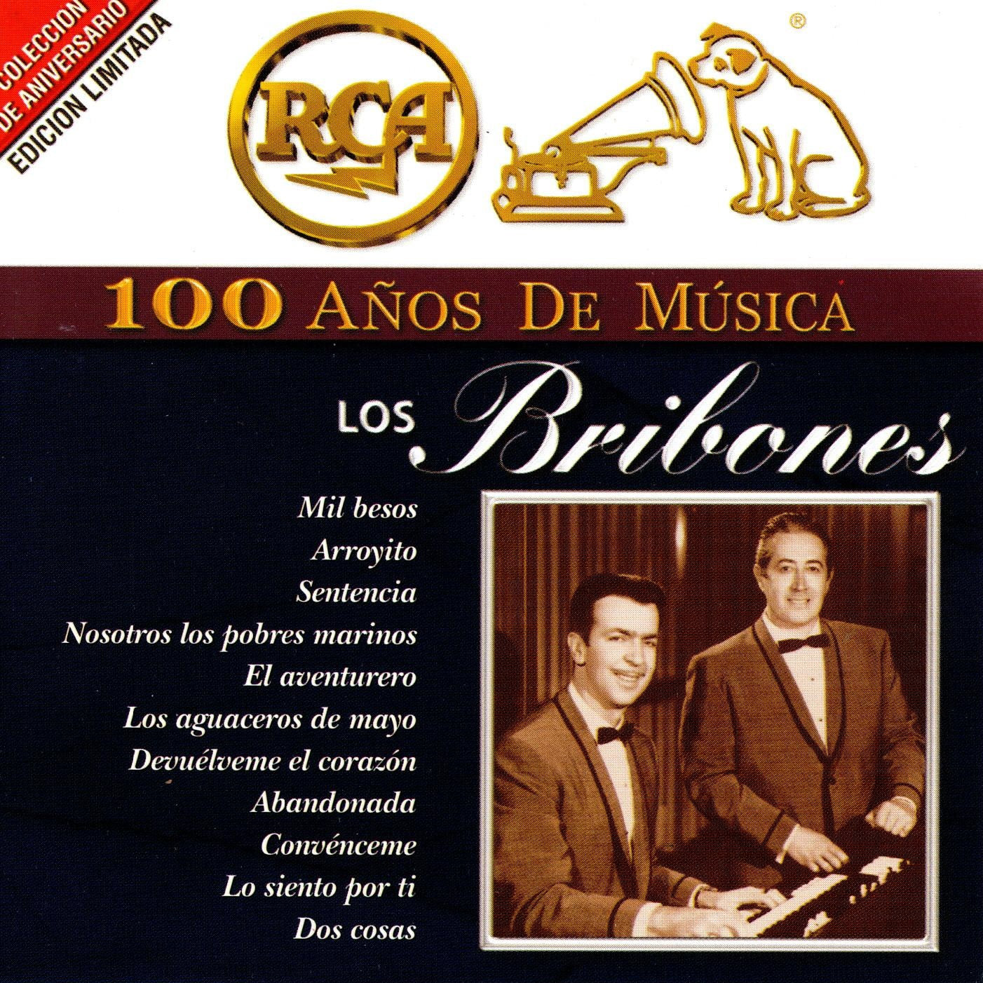 CD x2 RCA 100 AÑOS MUSICA LOS BRIBONES