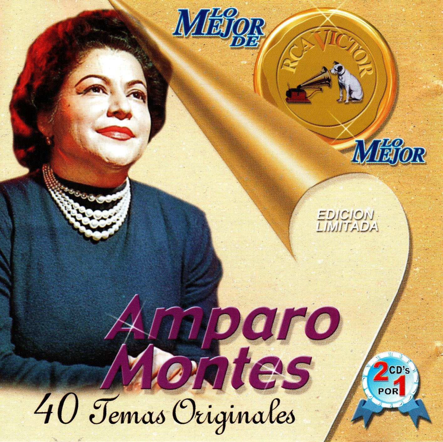 CD x2 LO MEJOR DE AMPARO MONTES