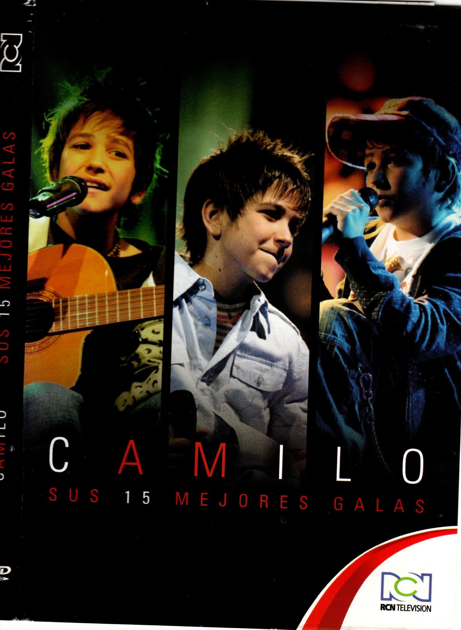 DVD CAMILO SUS 15 MEJORES GALAS
