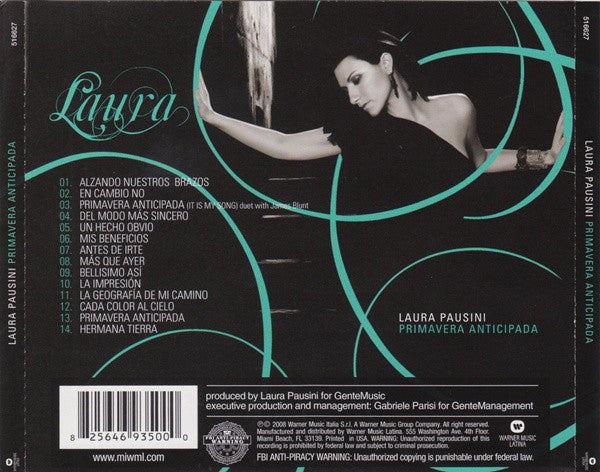 LAURA PUSINI - PRIMAVERA ANTICIPADA / CD