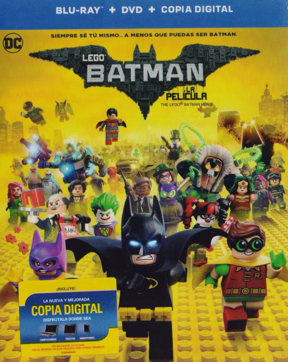 Blu-Ray + DVD Batman Lego - La película