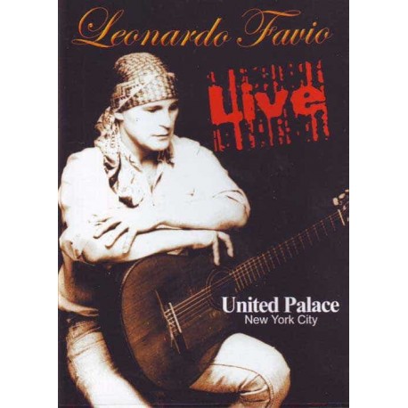 DVD leonardo favio - Live united palace New york city