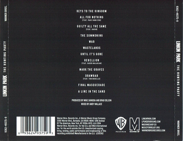 CD Linkin Park – The Hunting Party
