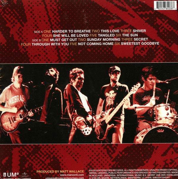 LP Maroon 5 – Songs About Jane