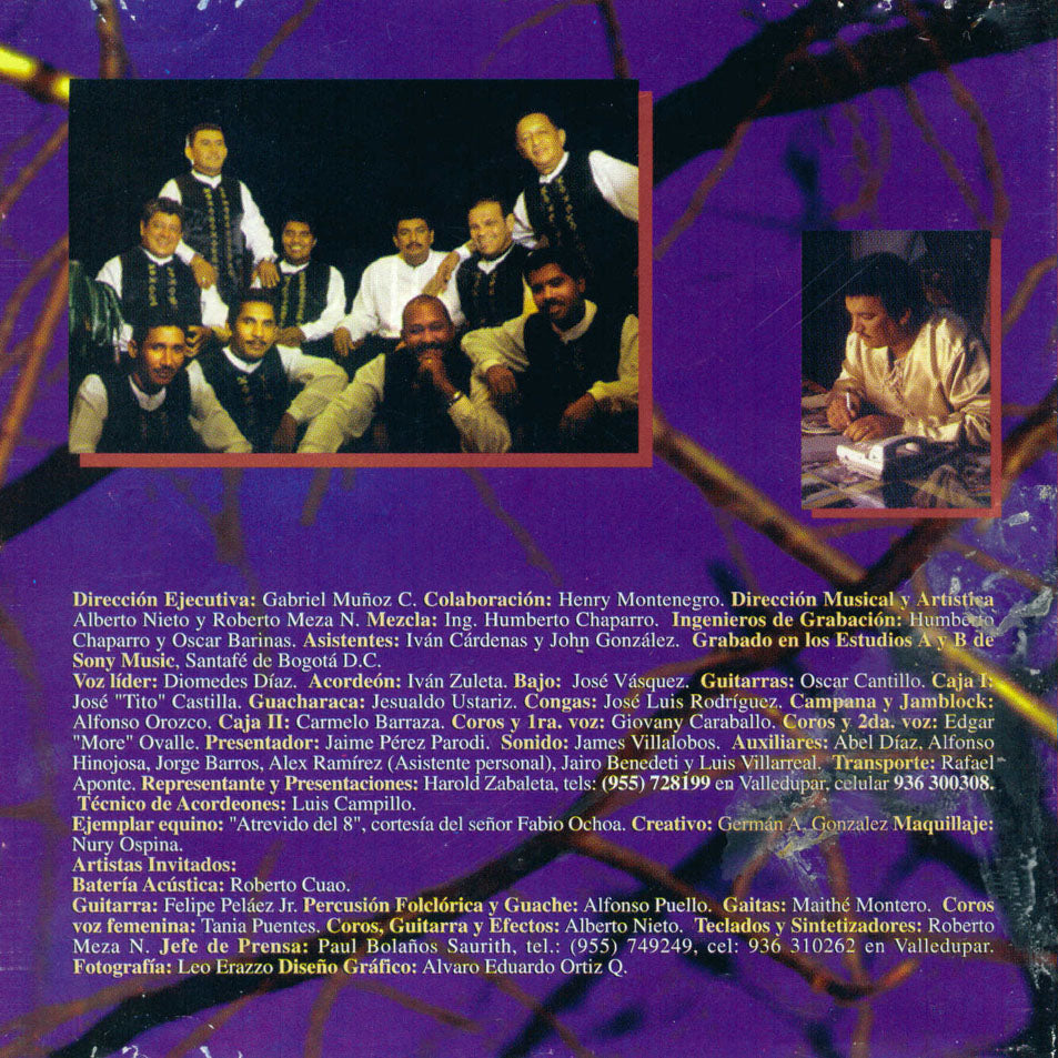 CD Diomedes Diaz Y Ivan Zuleta - Mi Biografia