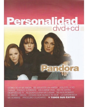 DVD+CD Pandora - Colección Personalidad, Grandes Éxitos Inicio