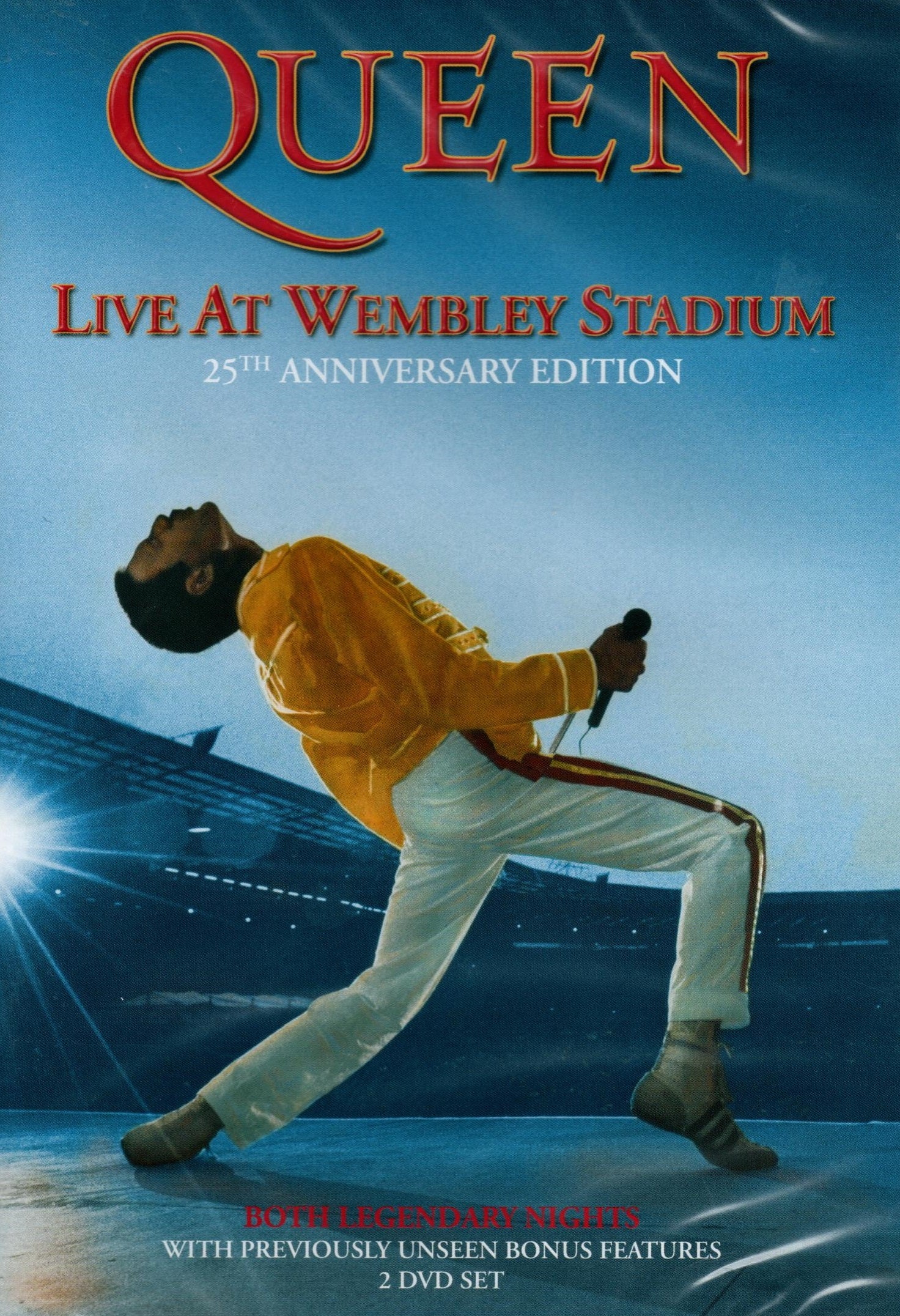 DVD x2 Queen: Live at Wembley Stadium 25th Anniversary Edition