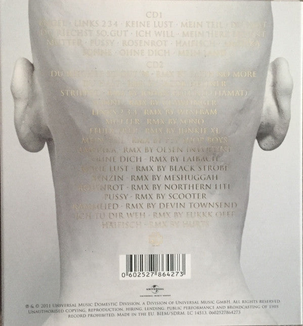 CD X2 Rammstein – Made In Germany 1995-2011