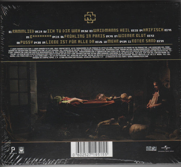 CD + Libro Rammstein – Liebe Ist Für Alle Da