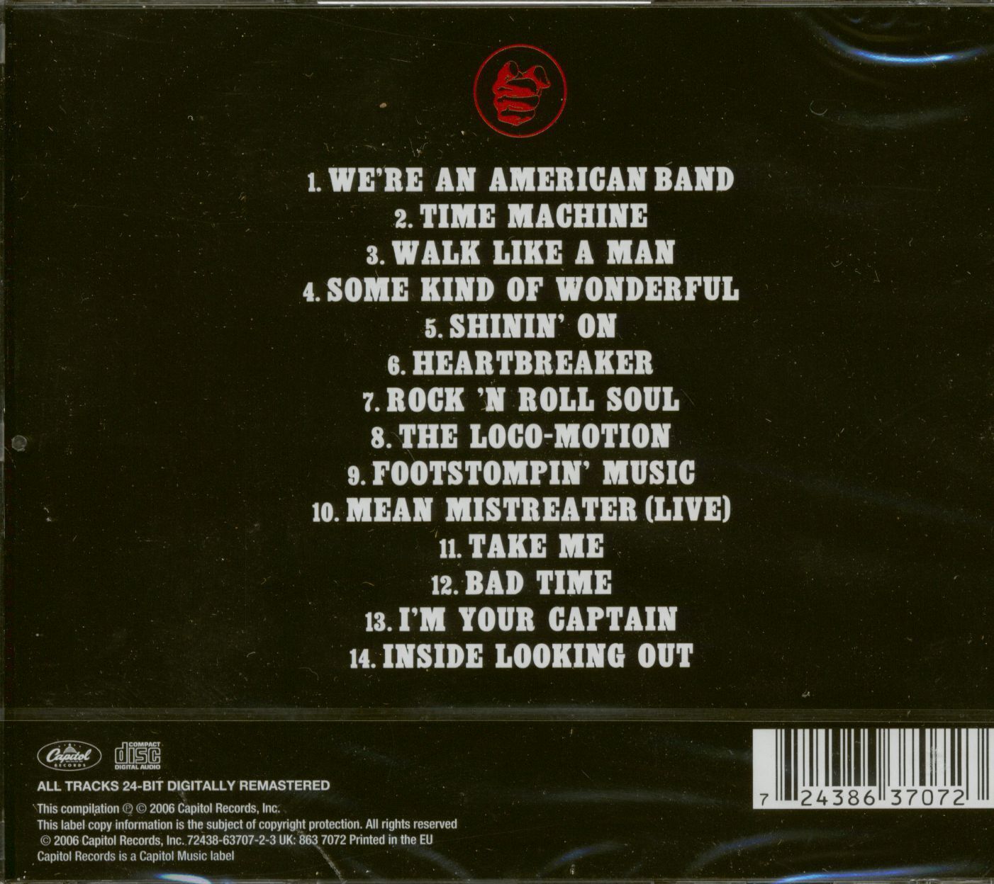 CD Grand Funk Railroad – Greatest Hits
