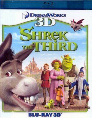 Blu-Ray 3D -Shrek the Third