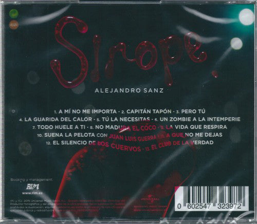 CD Alejandro Sanz – Sirope