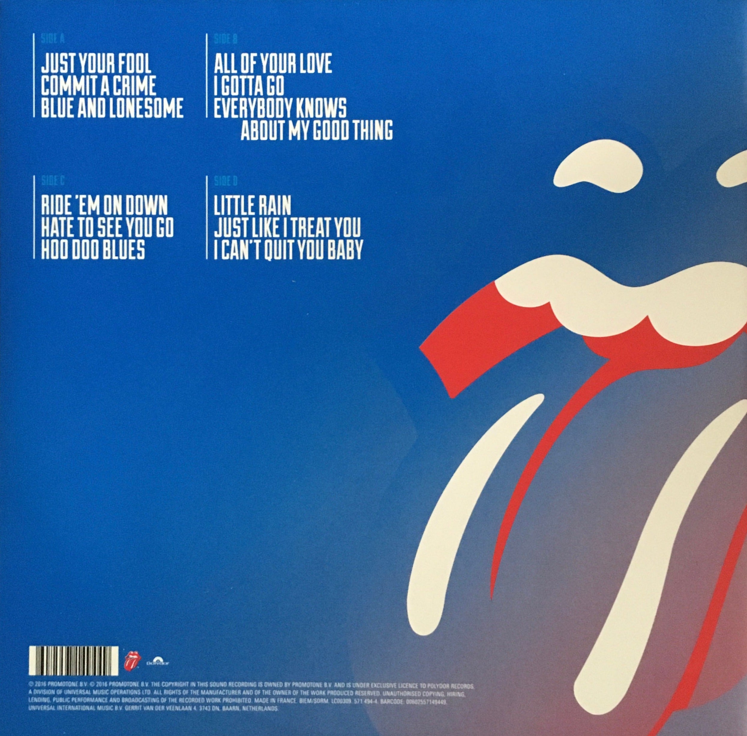 LP X2 The Rolling Stones – Blue & Lonesome