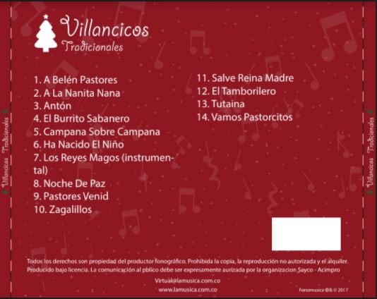 CD Villancicos - Tradicionales Fonomusic