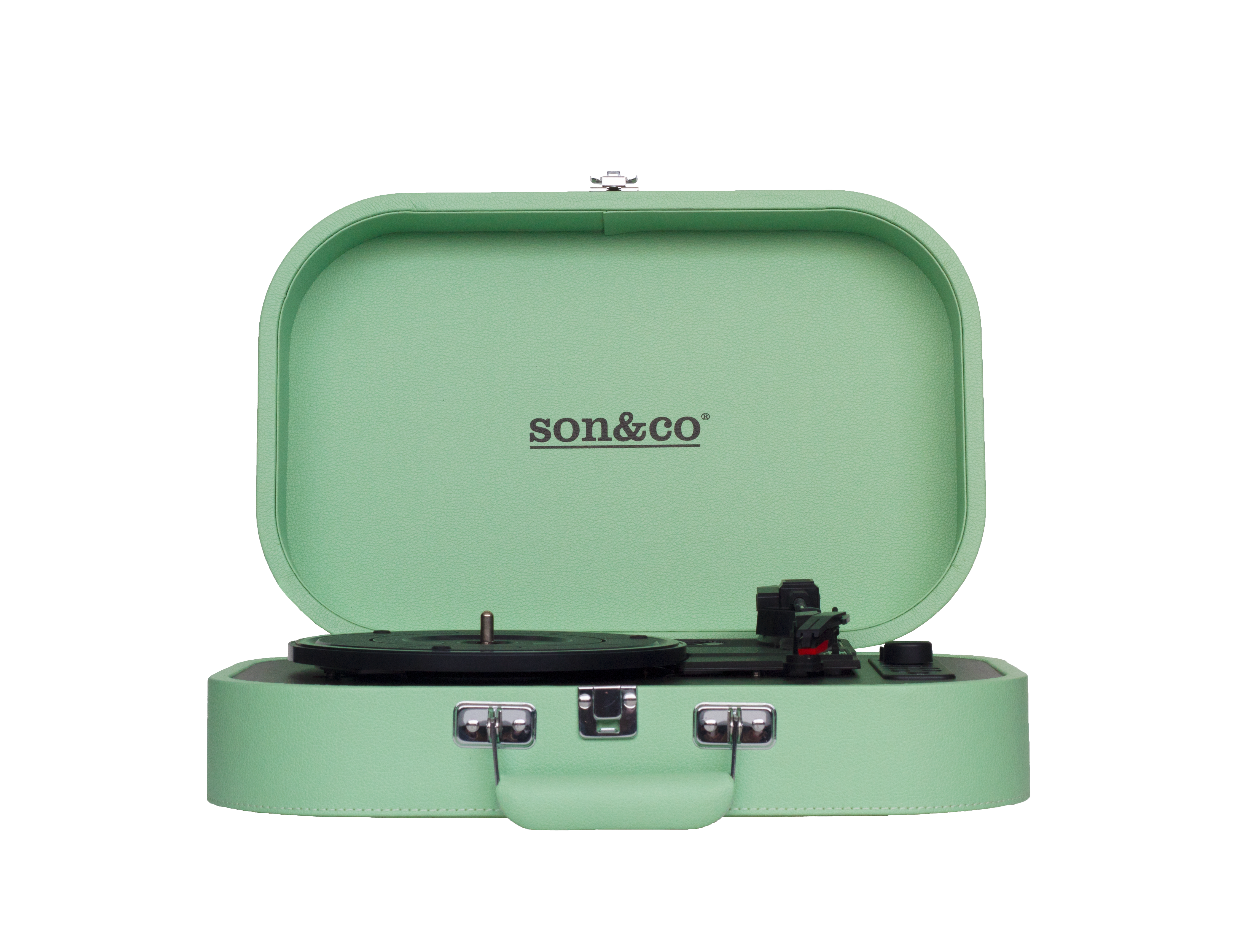 Tornamesa portátil Son&co - TT-101 Verde