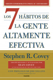 Libro Stephen R. Covey - Los 7 Hábitos De La Gente Altamente Efectiva (30.º Aniversario)