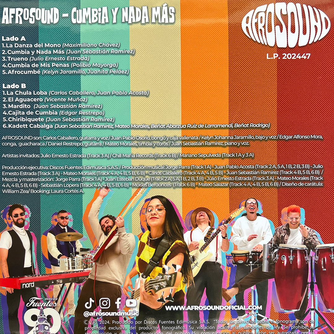 LP Afrosound - Cumbia y Nada Más